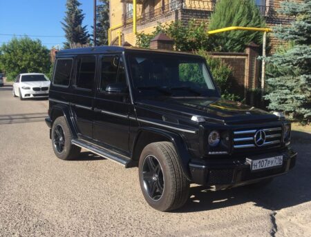 Аренда Mercedes G 500 2019 год